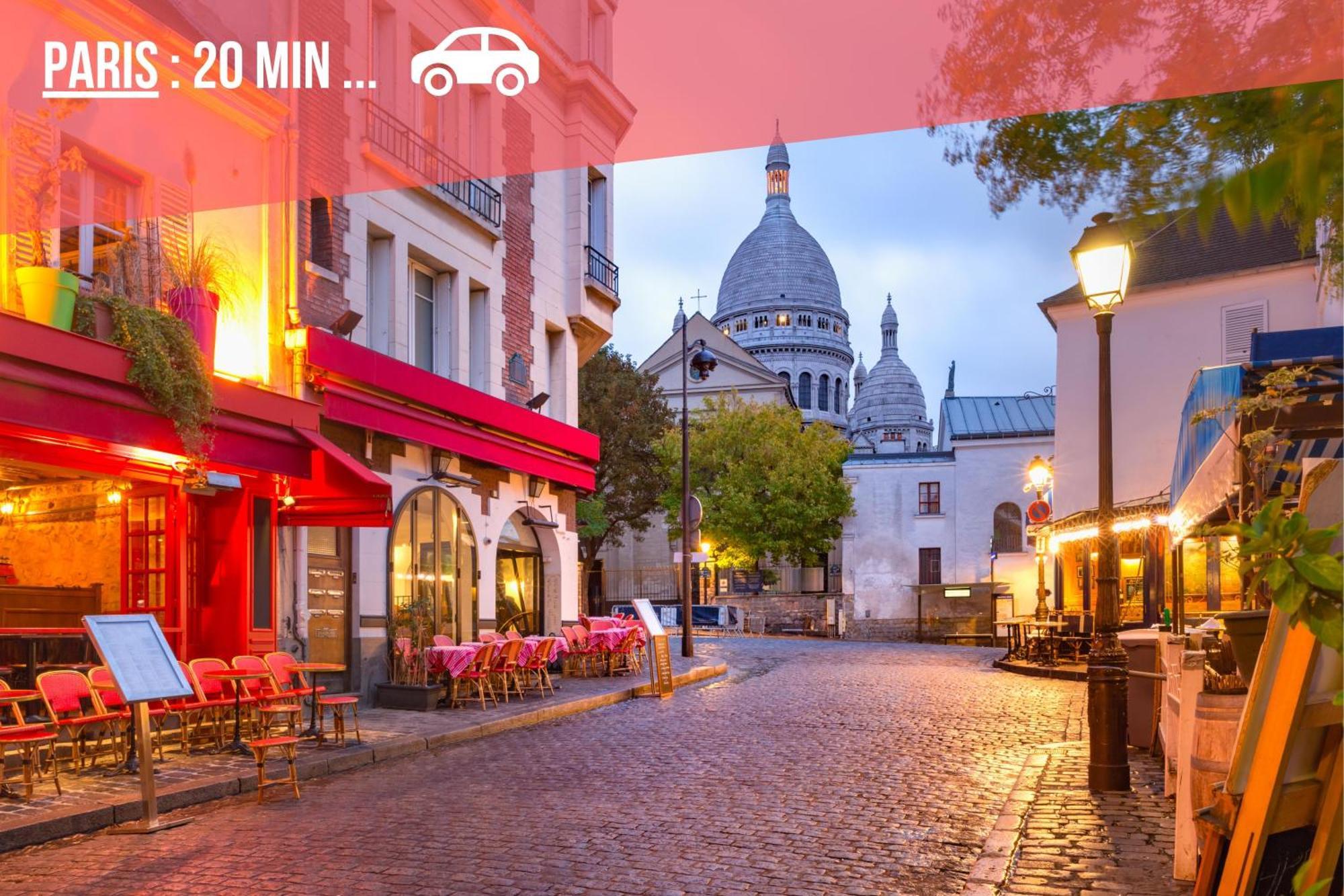 L'Escale Balneo'Romantique - Loveroom - Jacuzzi & Petit Dejeuner Villiers sur Marne Bagian luar foto